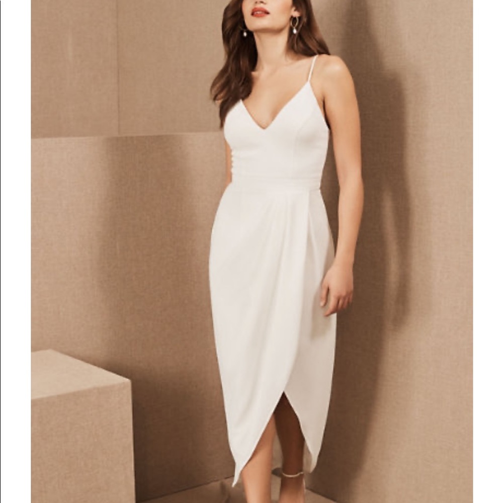 NWT - BHLDN Caron Dress in dark emerald size 2